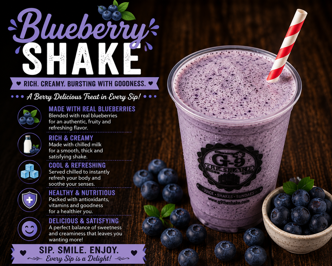 Blueberry Shake