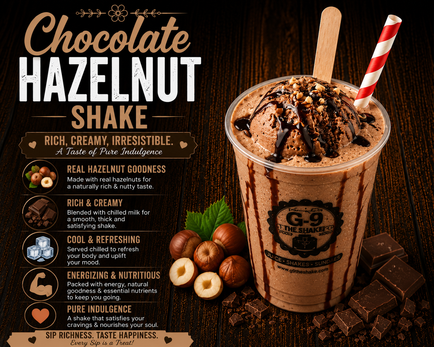 Chocolate Hazelnut Shake
