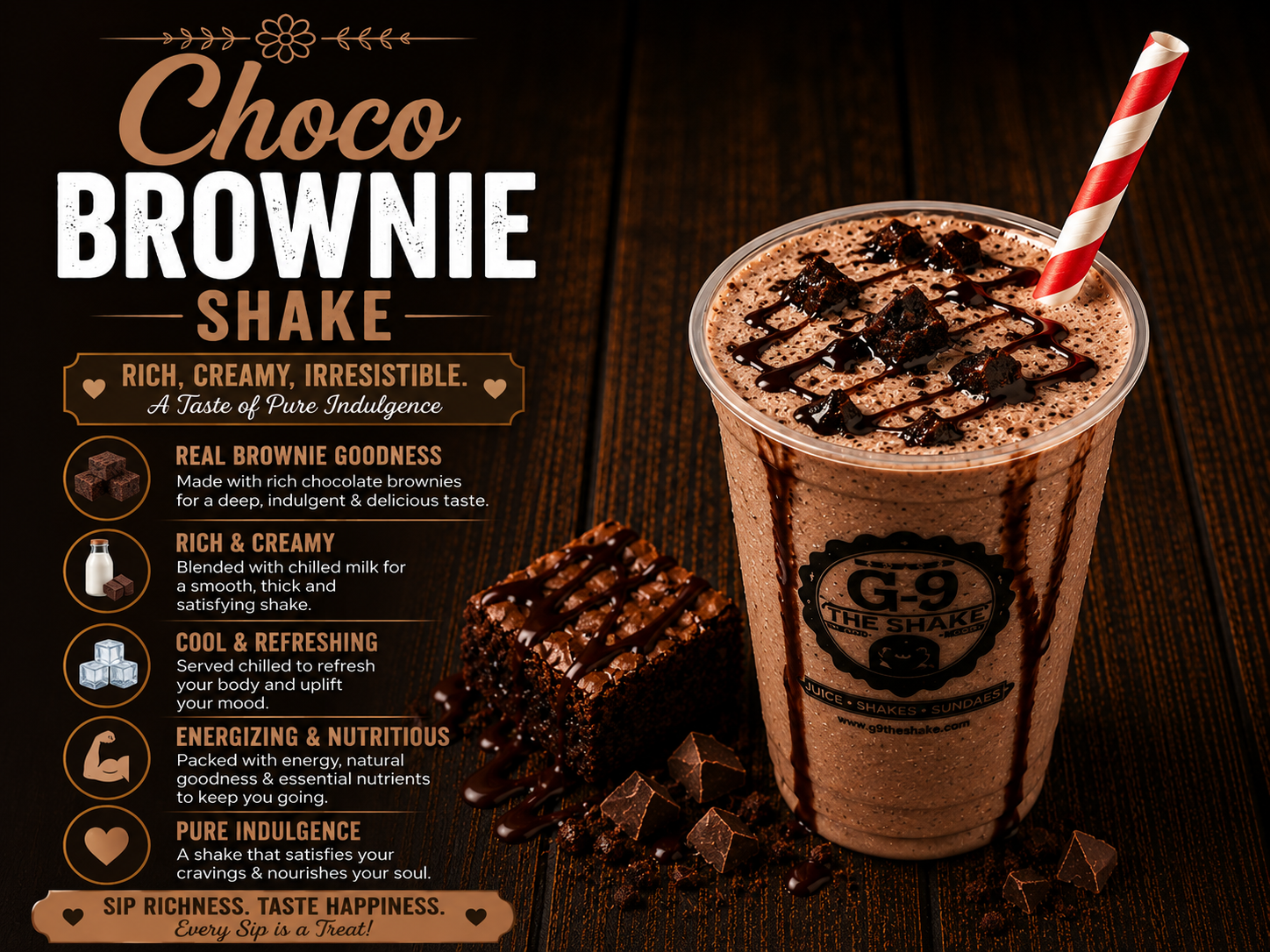 Choco Brownie Shake