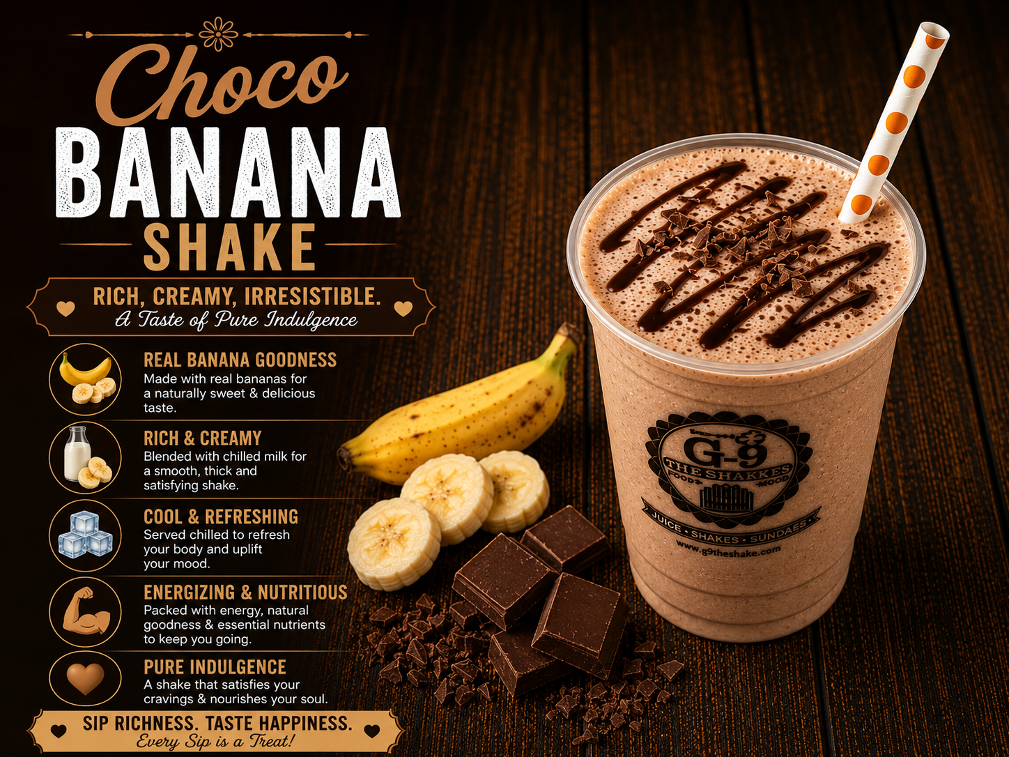 Choco Banana Shake