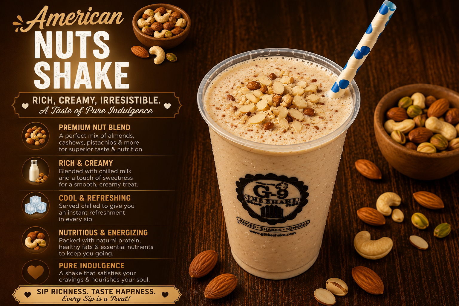 American Nuts Shake