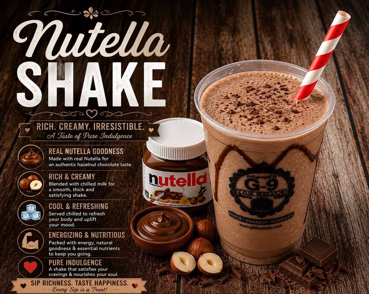 Nutella Premium Shake