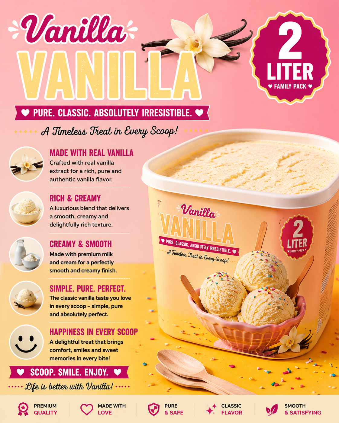 Vanilla 2 Liter