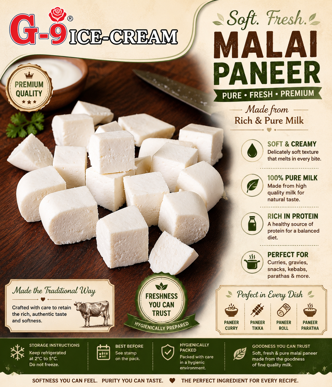 Malai Paneer